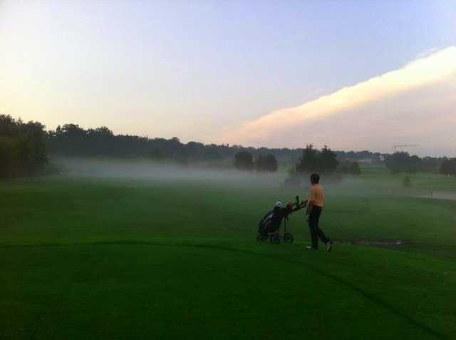 A view from the 16th tee at Dresden Ullersdorf Golf Club