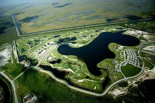 Aerial view from Osprey Point Golf Club
