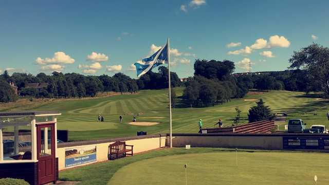 A view from Elderslie Golf Club.