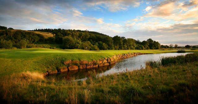 A view from The Twenty Ten Course at The Celtic Manor Resort.