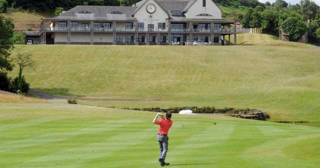 A view from The Twenty Ten Course at The Celtic Manor Resort.