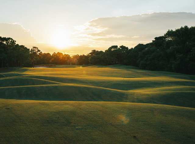 View from a fairway at Kelly Plantation Golf Club.
