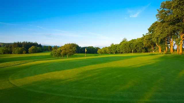 A view of the 12th green at Balmore Golf Club.