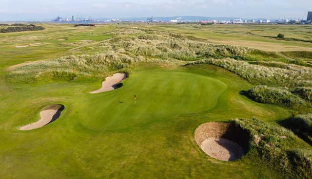 A view from Seaton Carew Golf Club.