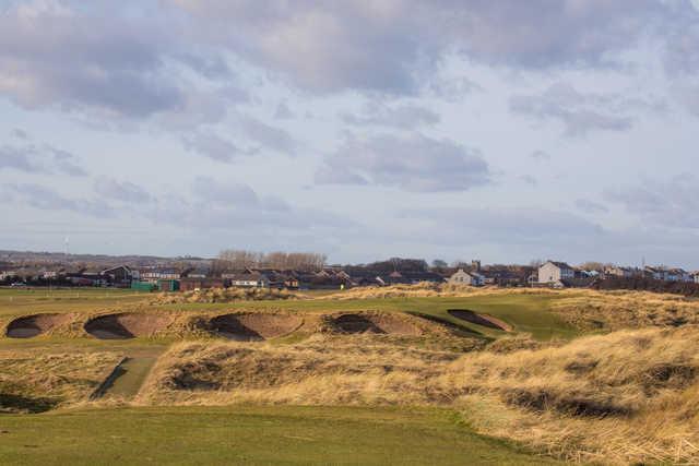 A view from Seaton Carew Golf Club.