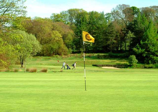 A view of two holes at Bishopbriggs Golf Club.