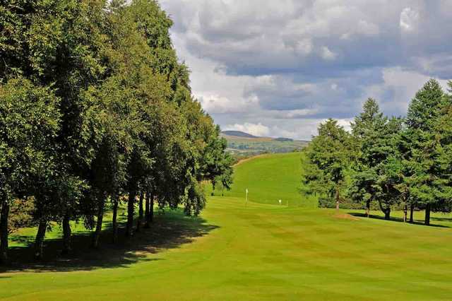 A view of the 5th hole at Hayston Golf Club.