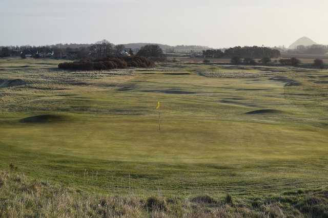 A view of the 3rd green at No. 3 from Gullane Golf Club.