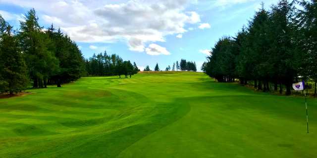 A view from a green at Bonnyton Golf Club.