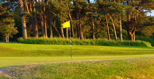 A view of the 10th hole at Kingsknowe Golf Club.