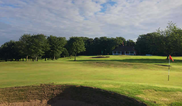 A view of two holes at Portobello Golf Course.