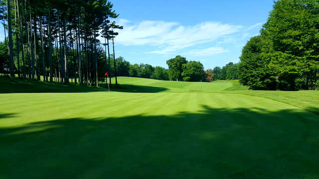 View of the 16th green at Waverly Woods Golf Course.