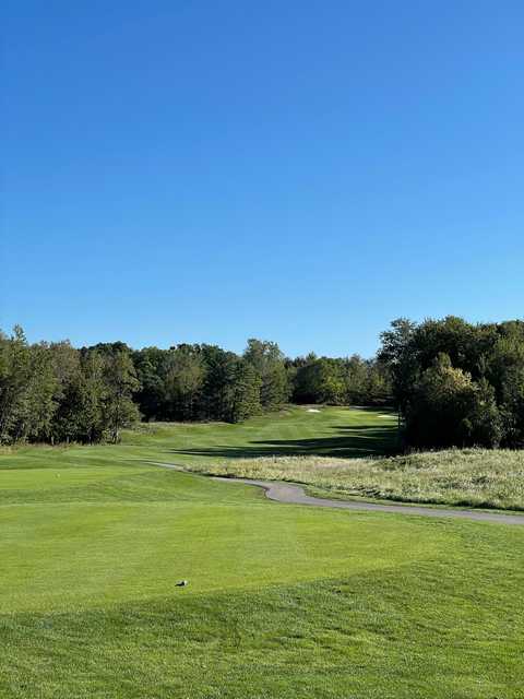 View from the 9th tee box at Timber Ridge Golf Course.