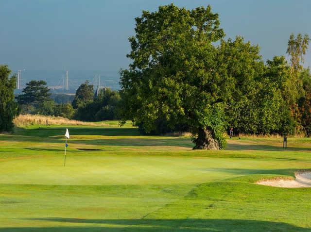 A view of hole #12 at West Course from Dalmahoy Hotel, Golf & Country Club.