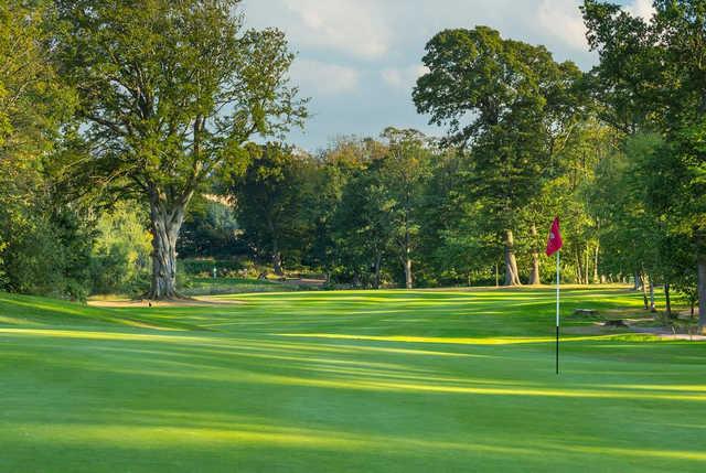 A view of hole #14 at East Course from Dalmahoy Hotel, Golf & Country Club.