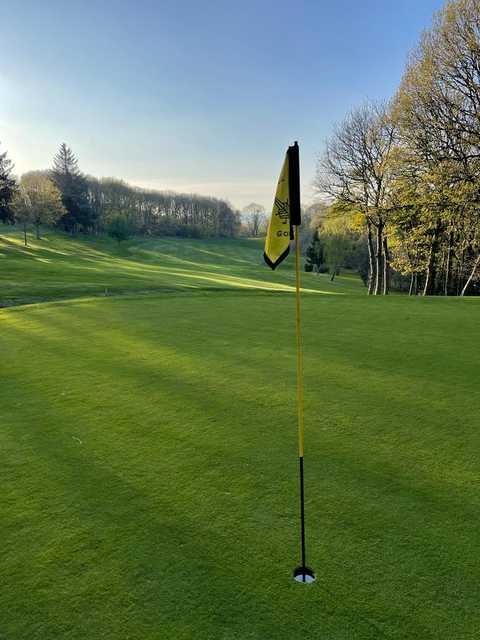 View from the 7th green at Lees Hall Golf Club.