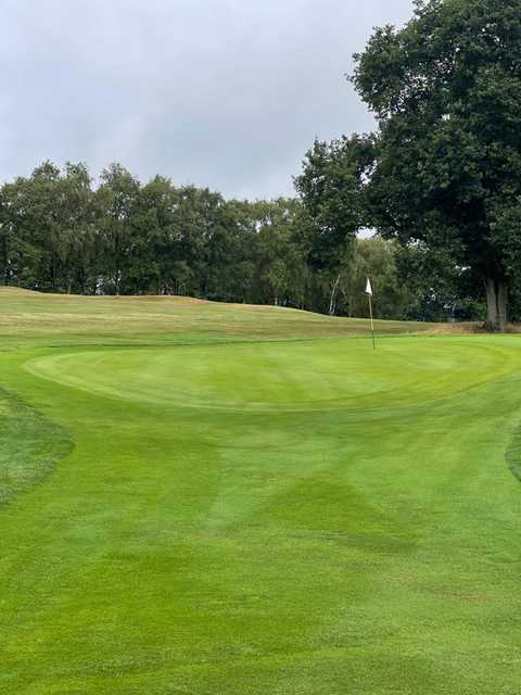 View of the 10th green at Lees Hall Golf Club.