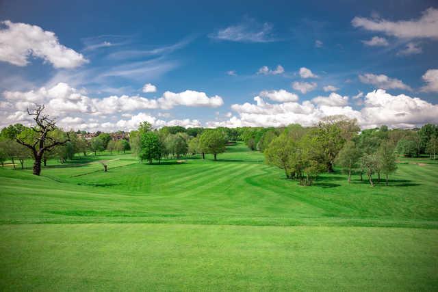 A view from Enfield Golf Club.