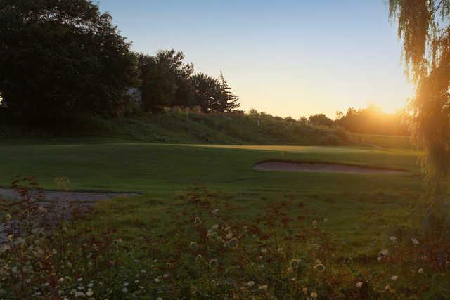 View of a green at Streetsville Glen Golf Club.