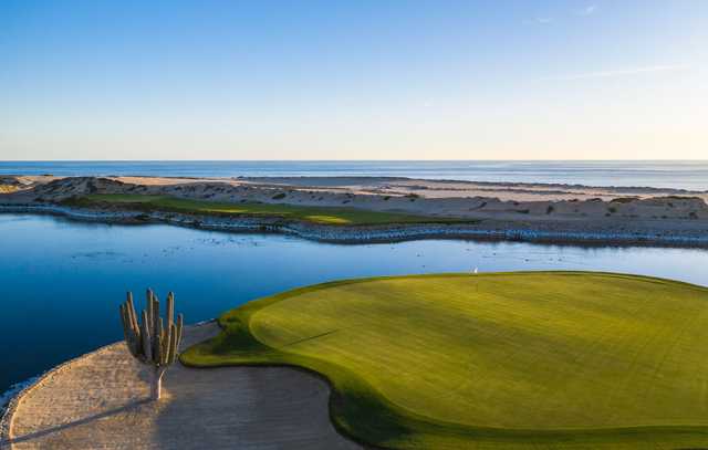 View of the 17th green at Solmar Golf Links.
