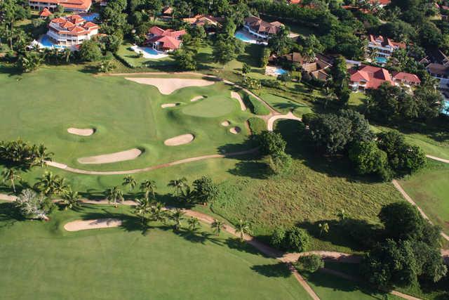 Aerial view from The Links at Casa de Campo