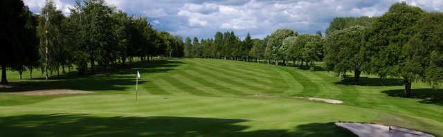 A view of a green at Wishaw Golf Club.