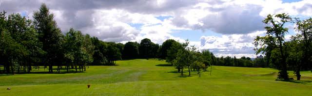 A view from a tee at Wishaw Golf Club.