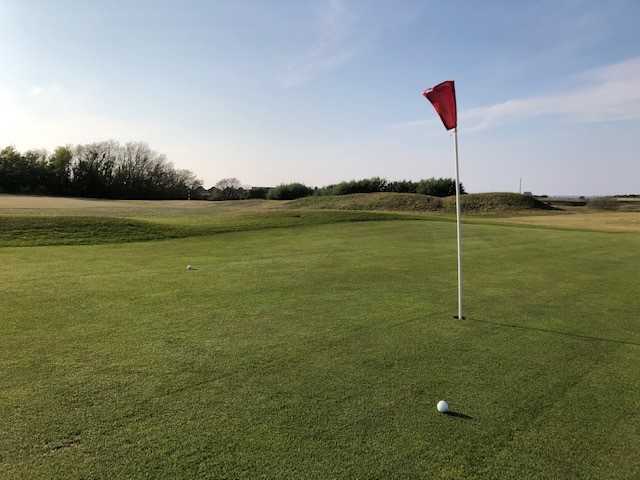 View from a green at Warren Municipal Golf Club.