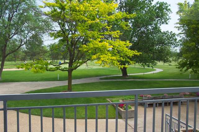 A view from Hidden Lakes Golf Course.