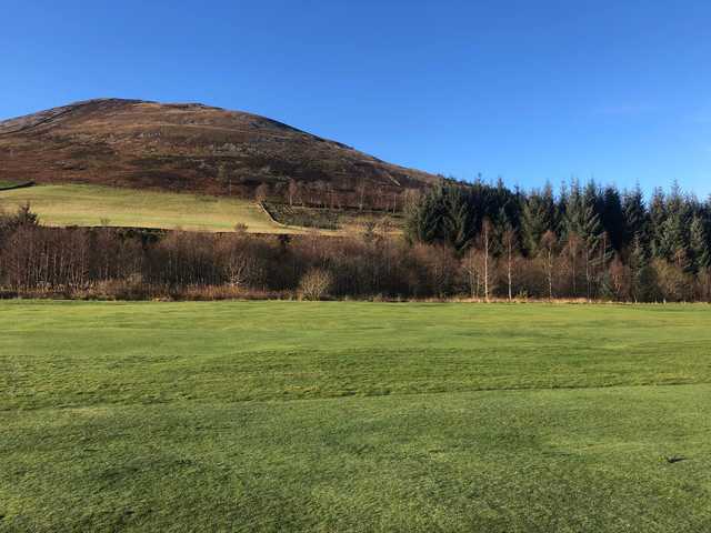 A view from Innerleithen Golf Club.