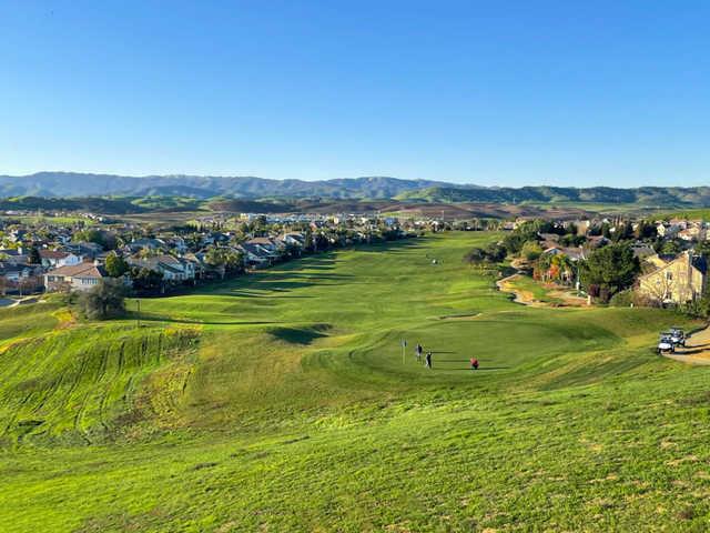 A view from Shadow Lakes Club.