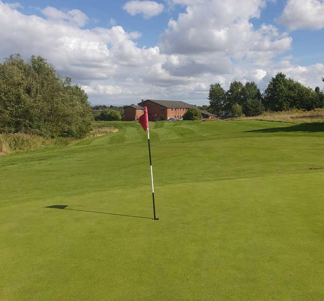 View from a green at Great Lever & Farnworth Golf Club.