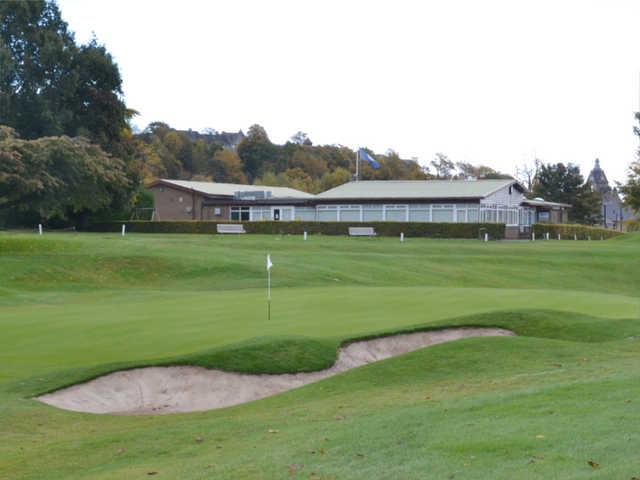 A view of the 14th hole at Stirling Golf Club.