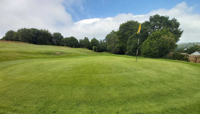 A view of a hole at Blackwood Golf Club.