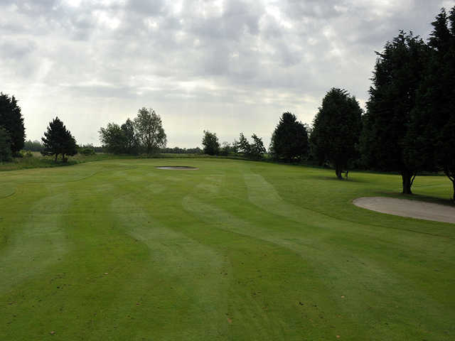 A view from fairway #5 at Peterstone Lakes Golf Club.