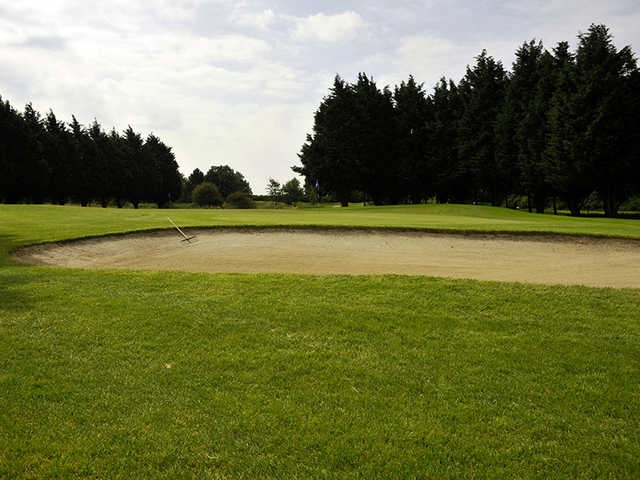 A view of hole #10 at Peterstone Lakes Golf Club.