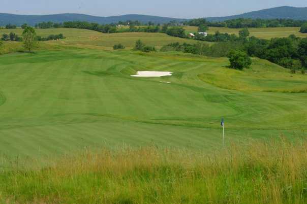 A view of hole #4 at Maryland National Golf Club