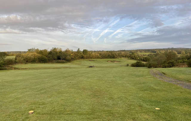 A view from a tee at Glyn Abbey Golf Club.
