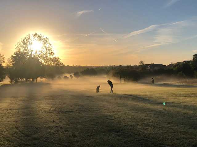 View from the 2nd green at Chingford Golf Course.