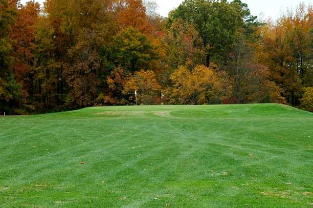 A view of the 7th hole at Westwood Golf Course