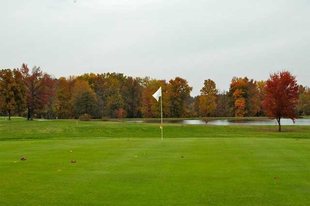 A view of the 4th green at Westwood Golf Course