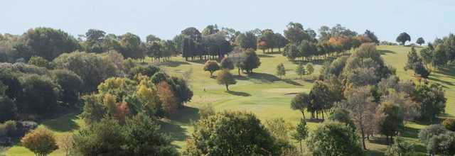 A view from Cold Ashby Golf Centre.