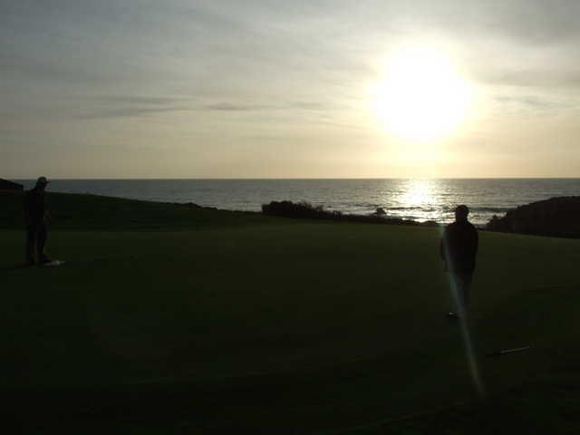 There's nothing like putting out in a setting sun over the ocean at Sea Ranch Golf Links.
