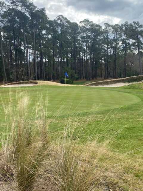 View of a green at Eagle Nest Golf Club.