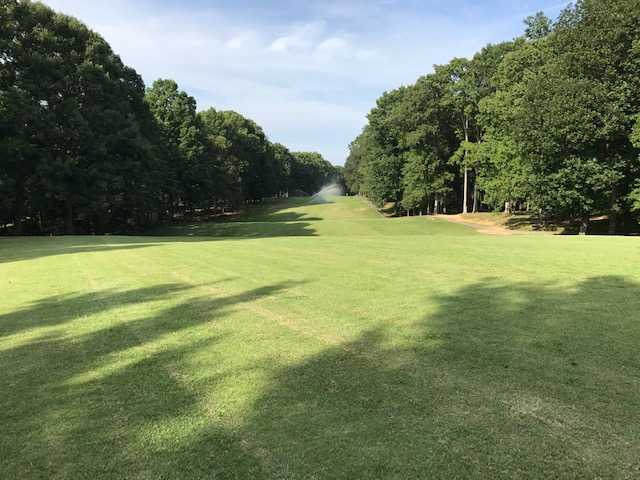 View from a fairway at Oak Hills Golf Course.