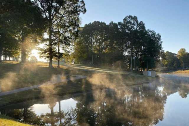 A view from Oak Hills Golf Course.