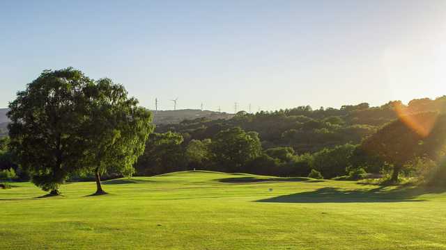 View from a tee box at Glynneath Golf Club.