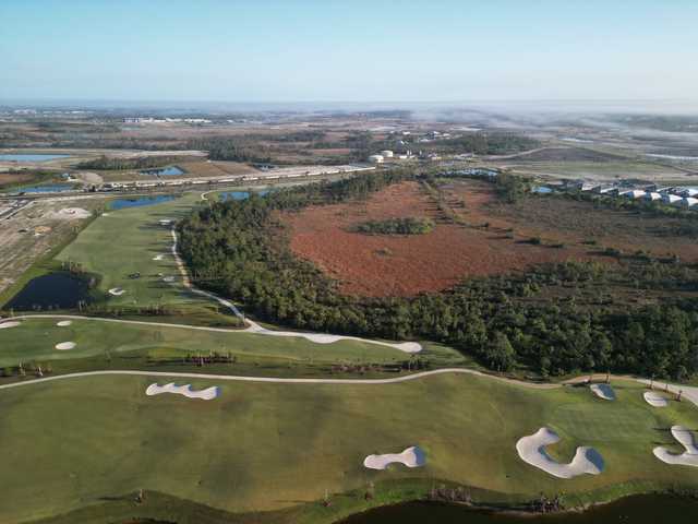 Aerial view from Wellen Park Golf & Country Club.