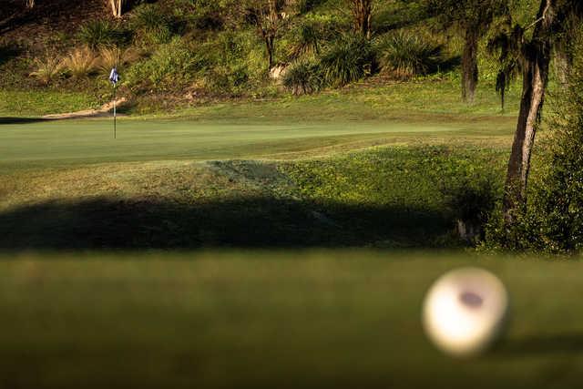 View of a green at Legends Golf & Country Club.