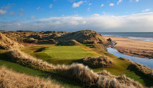 A view from Trump International Golf Links Scotland